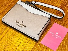 Kate Spade Beige White Zip