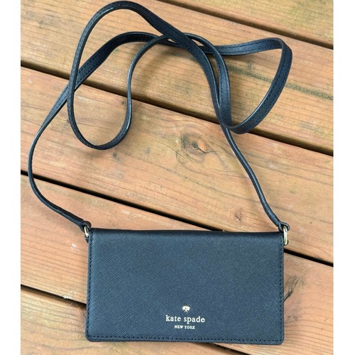 Kate spade black leather - black,