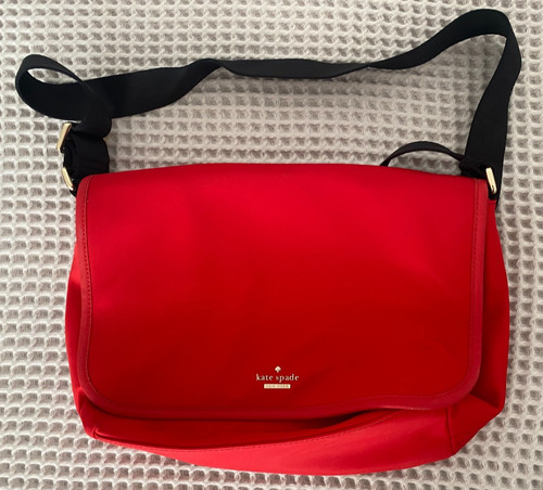Red kate spade - kate, handbag